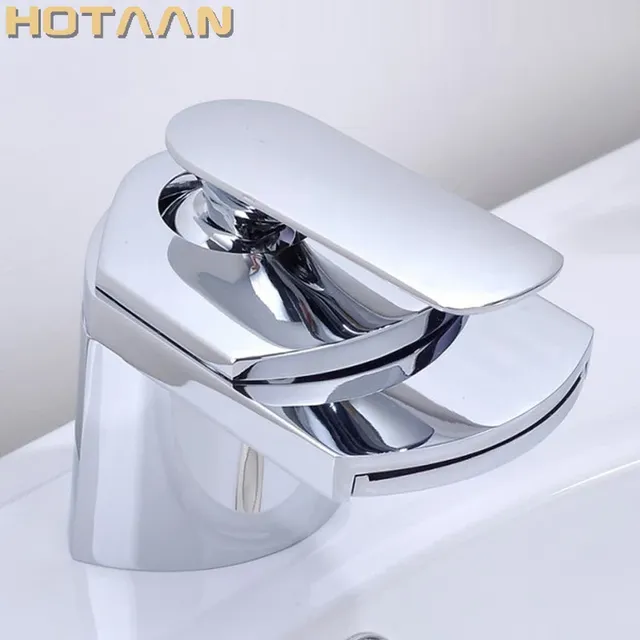 Mitigeur lavabo monocommande monotrou bec cascade design… – vue 3