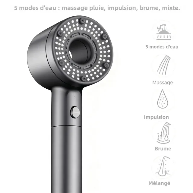 Pommeau de douche haute pression – vue 2