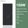 Panneau solaire monocristallin 120W 12V – vue 2