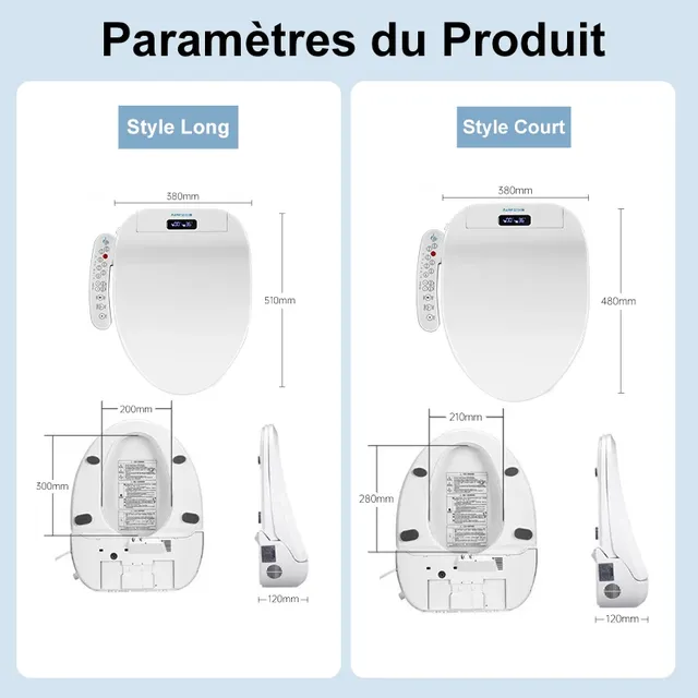 Housse de siège de toilette intelligente – vue 4