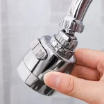 Tête de pulvérisation de robinet de cuisine, Rotation à 360 degrés, douche anti-éclaboussures, économie d&rsquo;eau, buse de pulvérisation, connecteur 2 Modes barboteur