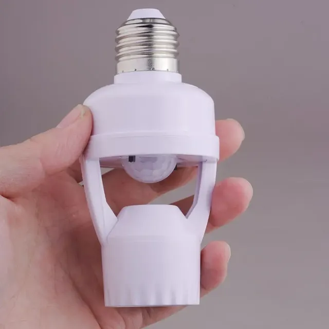 Support d'ampoule avec capteur de mouvement intelligent… – vue 3