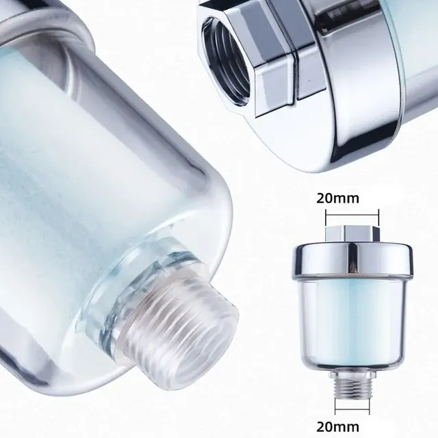 Filtre douche universel pomme filtrée cartouche amovible… – vue 5