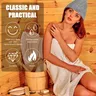 Sauna Anti-chaleur Sauna chapeau épaissir laine feutre… – vue 4