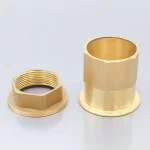 Vis de pied en cuivre pour évier de cuisine, base chaude et froide, vis de montage sur le dessus du seau, FiosphSeat pour tuyau de bassin, accessoires de réparation, partenaires, écrou, 32mm