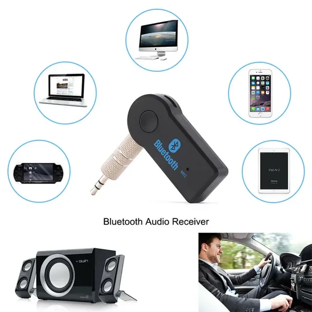 Kit mains libres Bluetooth Aux pour voiture – vue 2