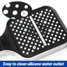 Pommeau de douche 2023 pluie haute pression économie… – vue 2