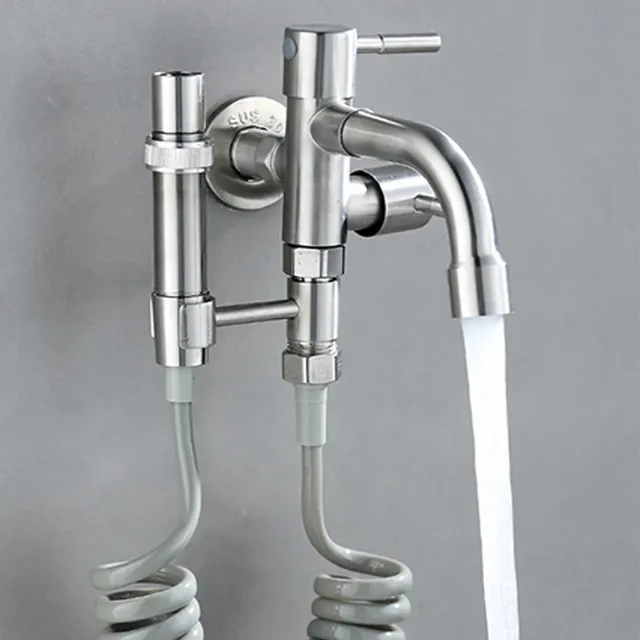 Robinet mural rotatif multifonctionnel inoxydable… – vue 7