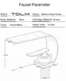 TOLM robinet de lavabo robinet de salle de bains moderne… – vue 7