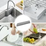 Tapis de robinet d'évier de cuisine Long en Silicone – vue 6