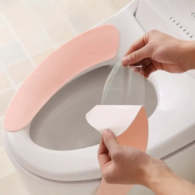Coussin de siège de toilette adhésif coloré – vue 4