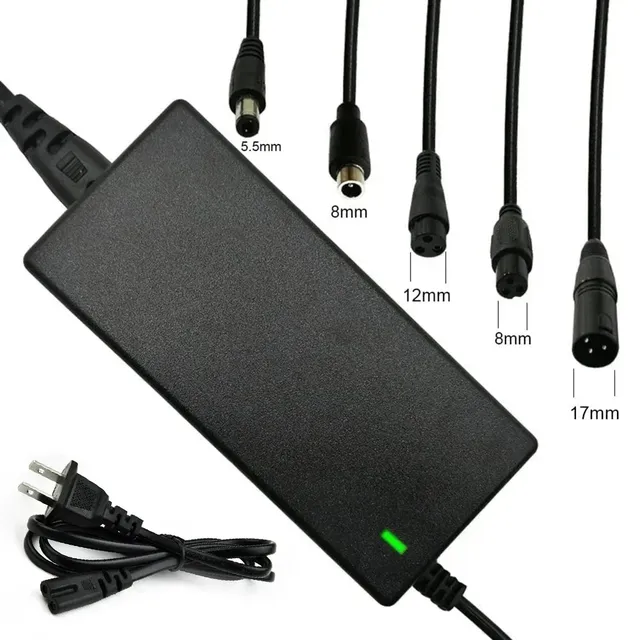 Chargeur 42V 2A avec 5 connecteurs interchangeables