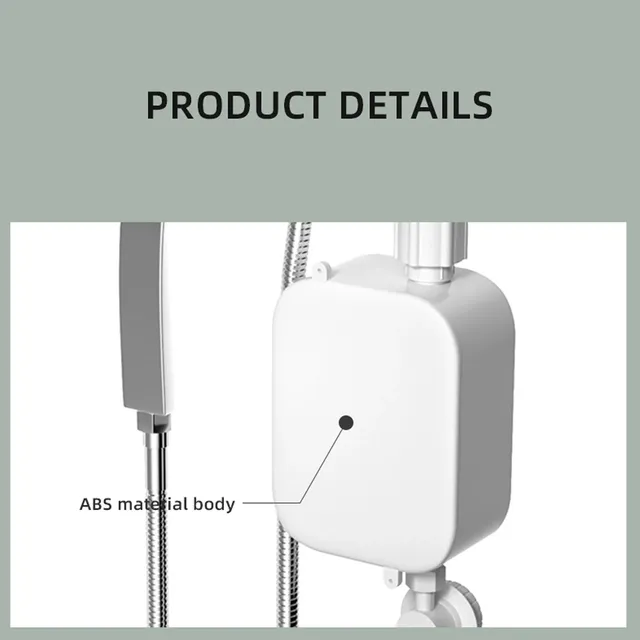 Ensemble de pommeau de douche thermostatique sans… – vue 2