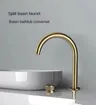 Robinet de lavabo en laiton pour salle de bains – vue 3