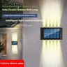 4/6/8/10LED s lampe murale solaire cour rue…