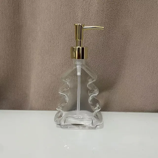 Distributeur savon liquide décoratif sapin stylisé vert… – vue 2