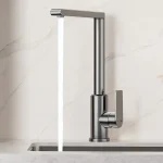 STARON robinet de cuisine monté sur le pont, mitigeur d&rsquo;évier de cuisine, buse de pulvérisation à jet de niveau unique, robinet mitigeur