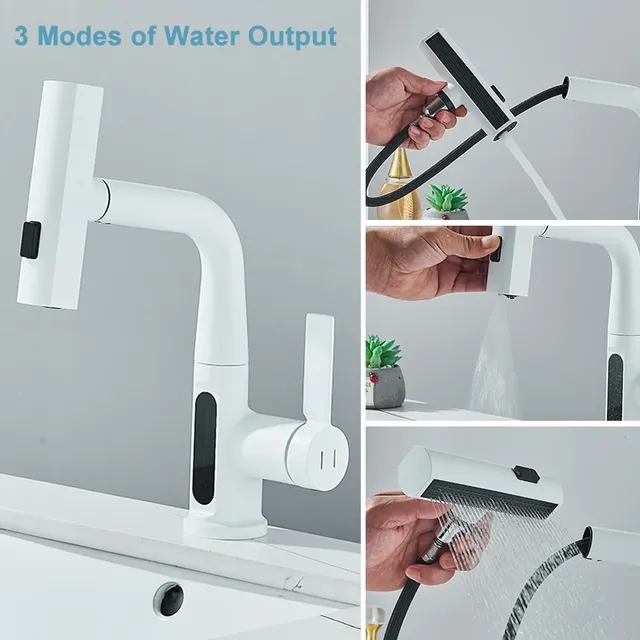 Robinet de lavabo à affichage numérique – vue 2