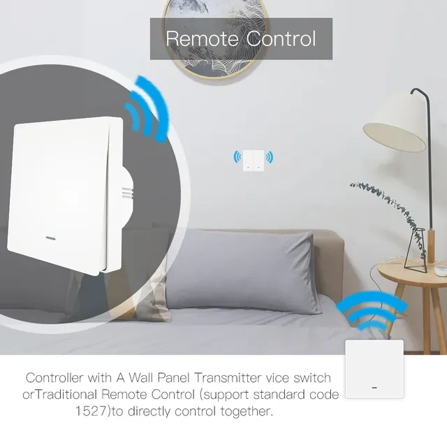 Interrupteur mural intelligent – vue 2