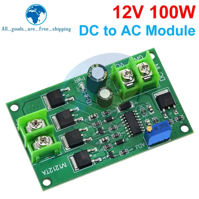 Transformateur onduleur 100W DC-AC DC 12V à AC 12/24V – vue 5