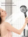 Pommeau de douche à main à température numérique – vue 3