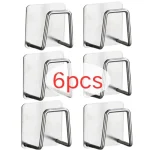 Porte-éponges de cuisine en acier inoxydable, épis d&rsquo;évier, égouttoir, support de rangement auto-adhésif, crochets muraux, organisateurs de cuisine