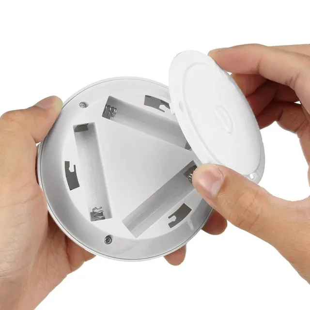 Lot trois spots LED sans fil télécommande intensité… – vue 4