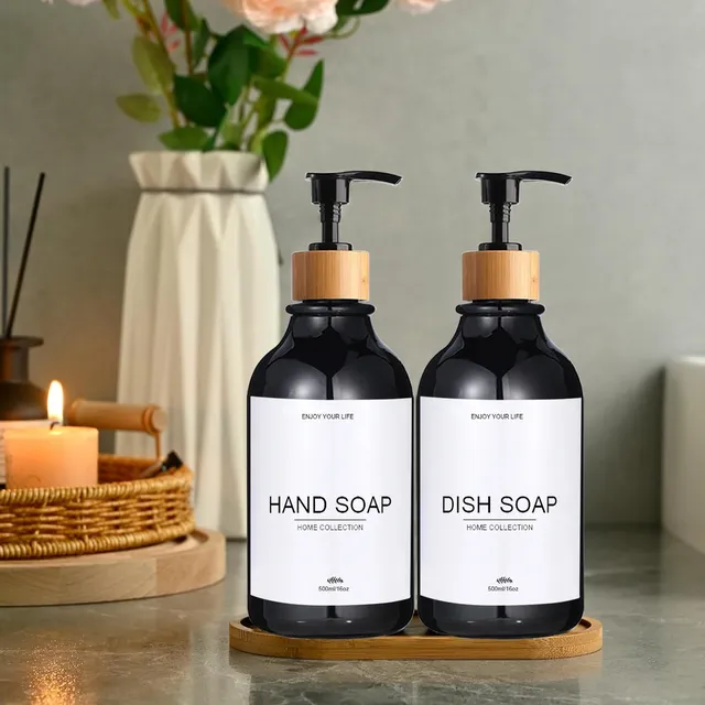 Bouteille distributrice de savon pour évier de cuisine – vue 5