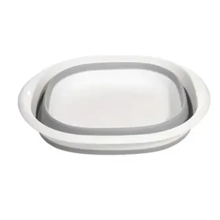Baignoire pliable bébé portable silicone souple bord rigide plastique…