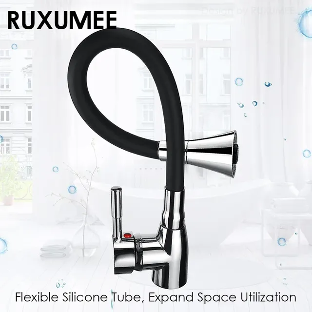 Robinet de cuisine Flexible rotatif à 360 degrés – vue 3
