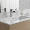 Robinet de lavabo à levier unique chromé