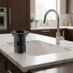 Robinet d&rsquo;évier de cuisine, écrou à Base fixe, accessoires de pied, tuyau de lavabo de salle de bains, Installation rapide, outil de réparation, accessoires d&rsquo;évier de robinet