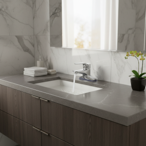 Robinet de lavabo de salle de bains, robinet d’évier de bain mélangeur d’eau chaude et froide, robinet de vanité monté sur le pont, robinets de lavabo de salle de bains en alliage de Zinc Robinet de lavabo de salle de bains, robinet d’évier de bain mélangeur d’eau chaude et froide, robinet de vanité monté sur le pont, robinets de lavabo de salle de bains en alliage de Zinc