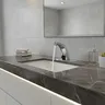 Robinet de toilette à économie d'eau monté…