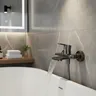 Mitigeur baignoire robinet cuivre cascade…