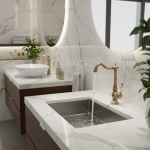 Robinet de salle de bains en laiton Antique, bec rotatif, mitigeur d&rsquo;évier, salle de bains, cuisine, robinet de lavage, robinets de lavabo, mélangeurs de cuisine