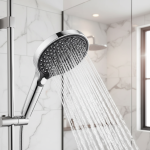 Pommeau de douche haute pression à grand panneau de 15CM, avec filtre, 3 Modes, buse de pulvérisation à grand débit, robinet de douche à pluie, accessoires de salle de bains