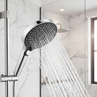 Pommeau de douche haute pression à grand panneau de 15CM