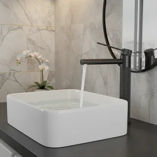 Robinet de lavabo en acier inoxydable