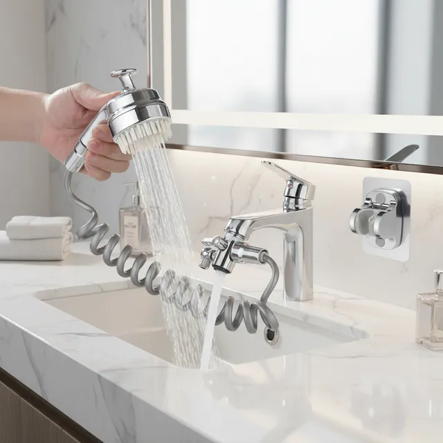 Ensemble de douchette à main pour lavabo