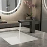 Robinet de lavabo de salle de bains à affichage numérique – vue 1