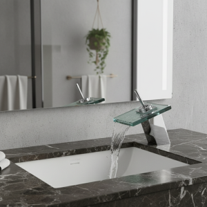 . Cuivre Chrome Cascade HOBasin Centre commercial chaud et froid Robinet de ark en laiton torneira YT-5024