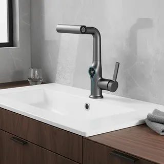 Robinet de lavabo cascade multifonctionnel mitigeur à 4 modes