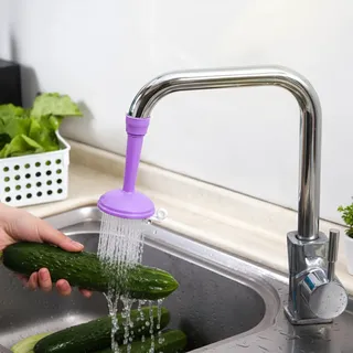 Robinet économiseur d'eau pivotant