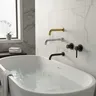 Mélangeur de douche de baignoire basse chromé – vue 1