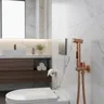 Robinet de Bidet en or Rose brossé