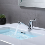 Robinet d&rsquo;eau froide simple pour salle de bains, mitigeur d&rsquo;évier, lavabo de cuisine domestique, robinet à ouverture rapide, accessoires de salle de bains