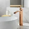 Robinet lavabo mitigeur laiton or rose…