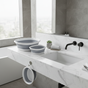 Lavabo pliant Lavabo polyvalent Lavabo pliable suspendu léger pour évier de camping et outil de nettoyage d’éviers RV Lavabo pliant Lavabo polyvalent Lavabo pliable suspendu léger pour évier de camping et outil de nettoyage d’éviers RV