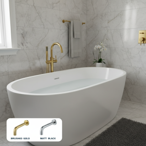 Robinet de ark mural en laiton de haute qualité, bec de robinet, baignoire, douche, rotation libre, rond, carré, bec pliant